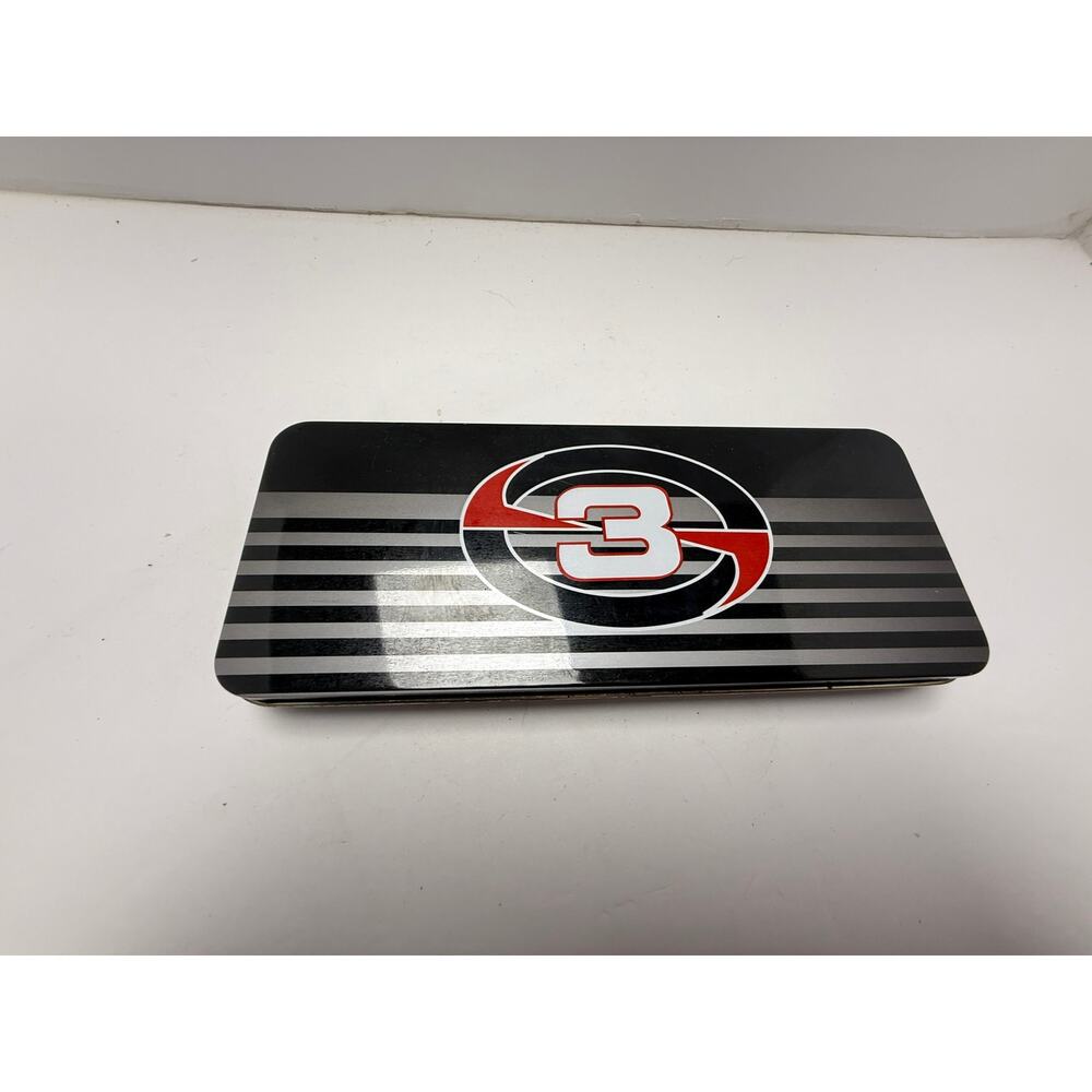 Dale Earnhardt Sr NASCAR 3 Legend Pocket Knife Belt Buckle Gift Set Tin Sealed